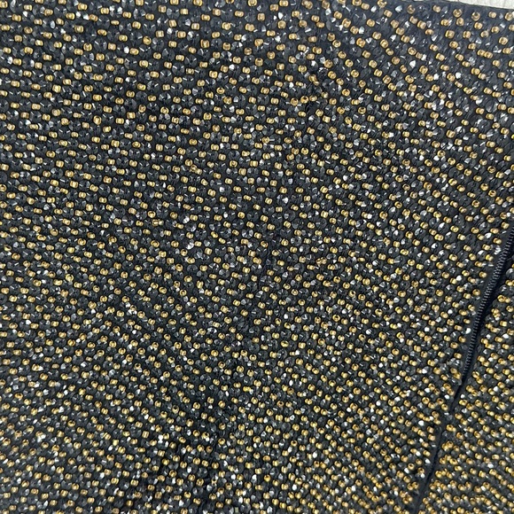 Scala Black silk Camisole beaded with gold and iridescent eye catching Sparkle 💖 - Picture 9 of 10
